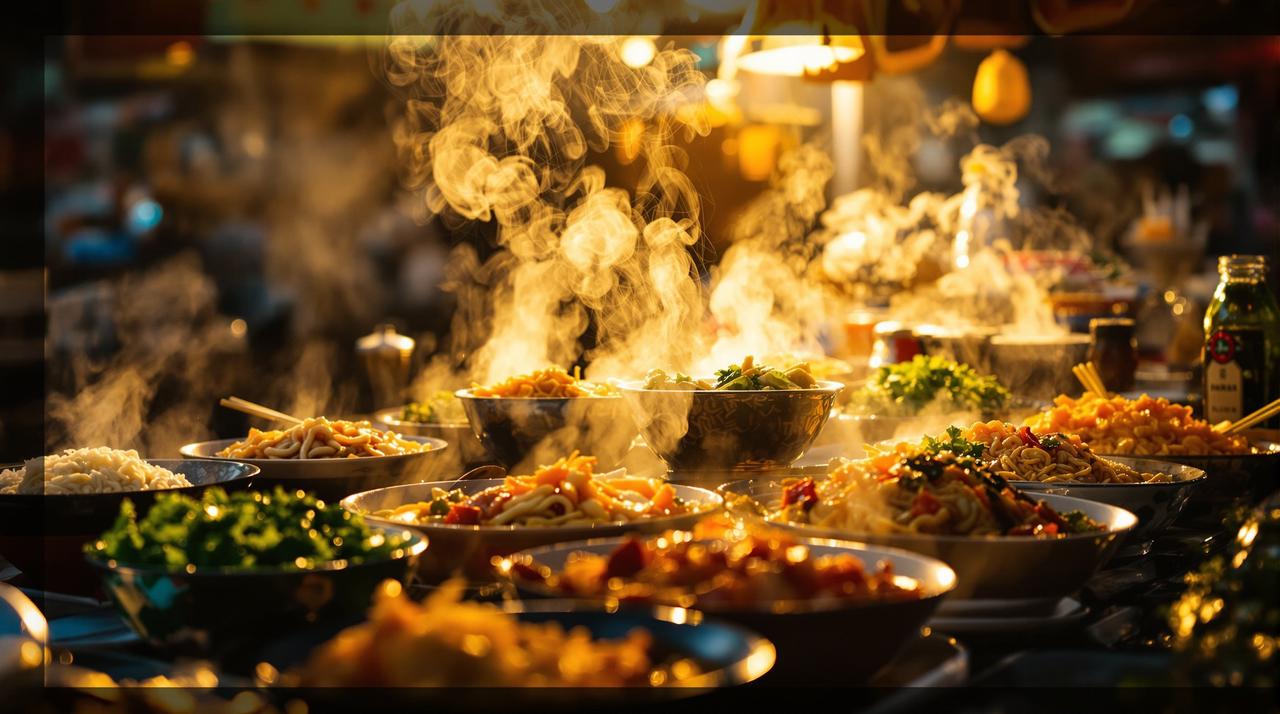 美食之旅:舌尖上的亚洲